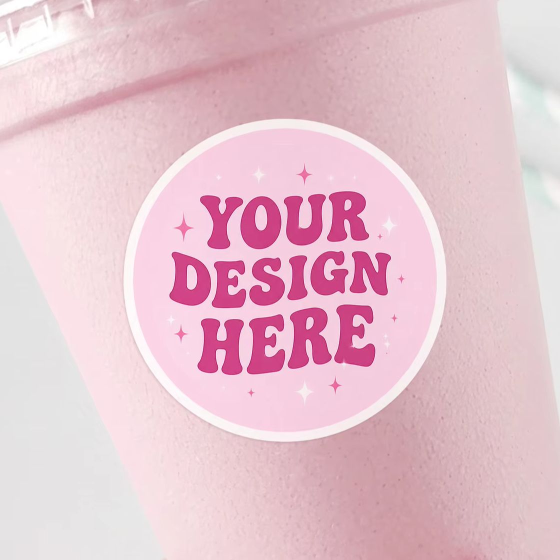 1-130개 투명 PVC 맞춤형 원형 스티커, 휴일 선 - Personalised Candle Label 리뷰 및 가격