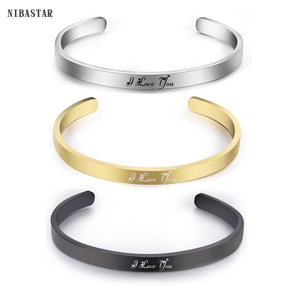 패션 골드 블랙 실버 스테인레스 스틸 사용자 정의 새겨 - Coordinates Bracelet 리뷰 및 가격